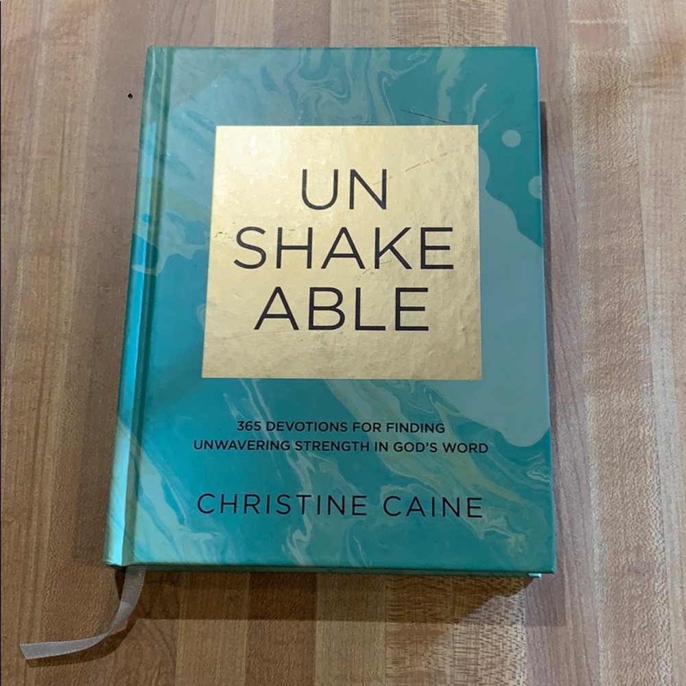 Unshakable by Christine Caine, daily devotional